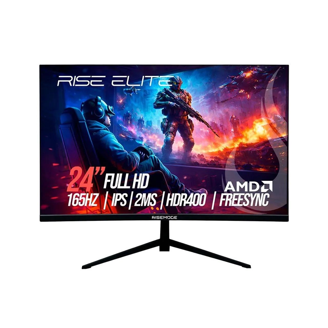 Monitor Gamer Rise Mode Elite 24", Full HD, 165Hz - Foto 5