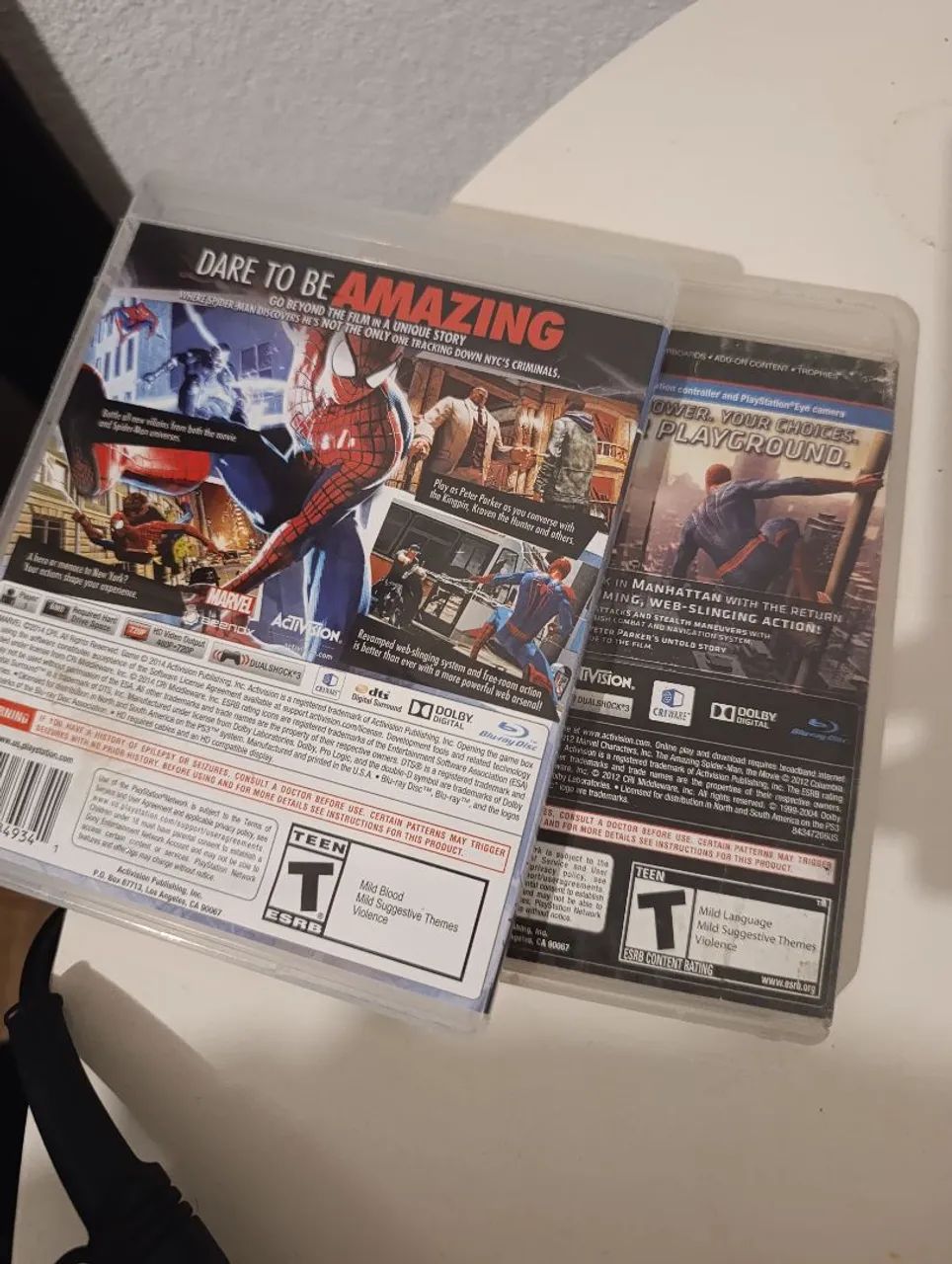 Amazing spider man 1 e 2 (ps3) - Foto 3