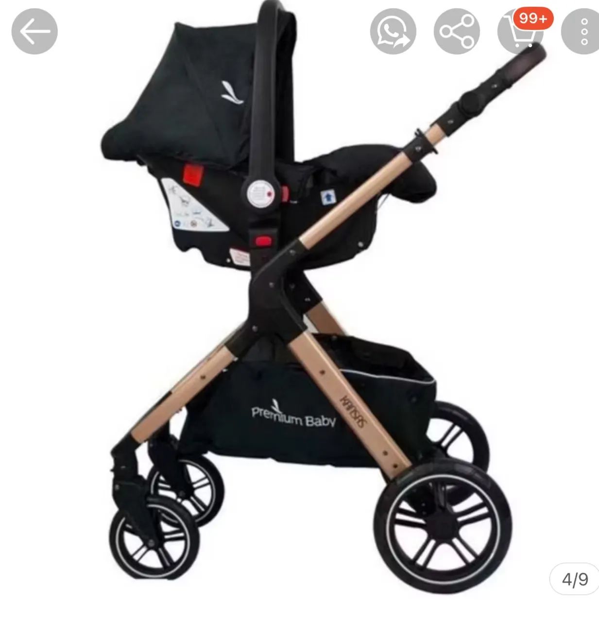 carrinho de bebê
