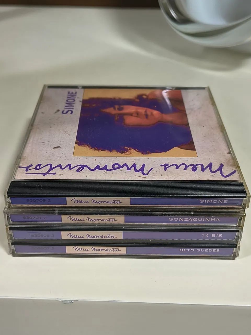 4 CDs da Série Meus Momentos