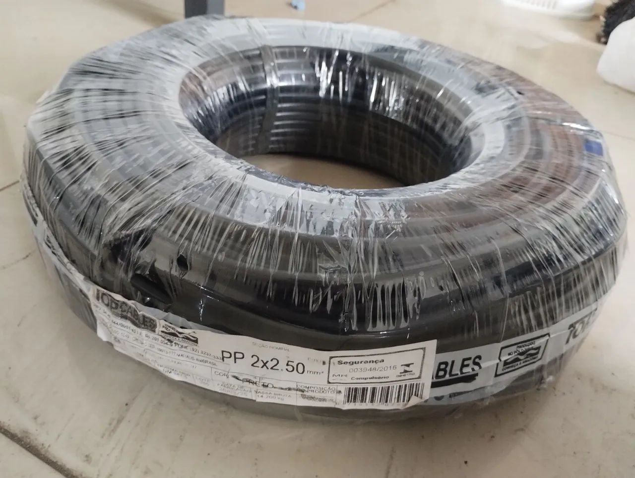 Cabo Pp 2x2,5 Peça Fechada