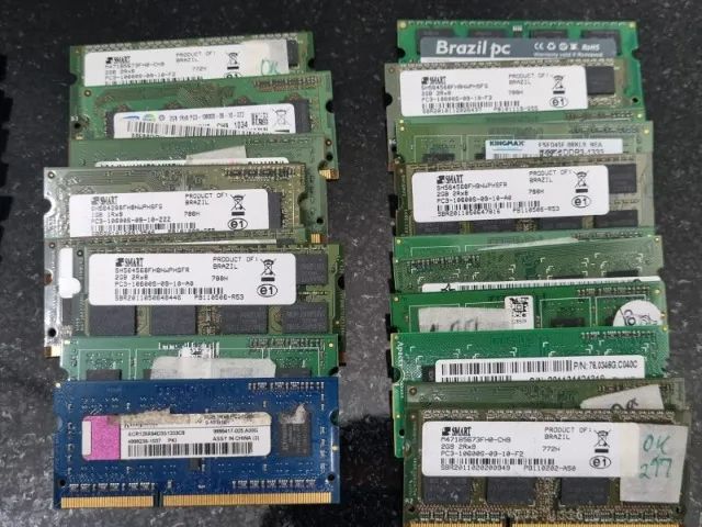 Memória DDR3 1GB Notebook - Funcionando - Foto 2