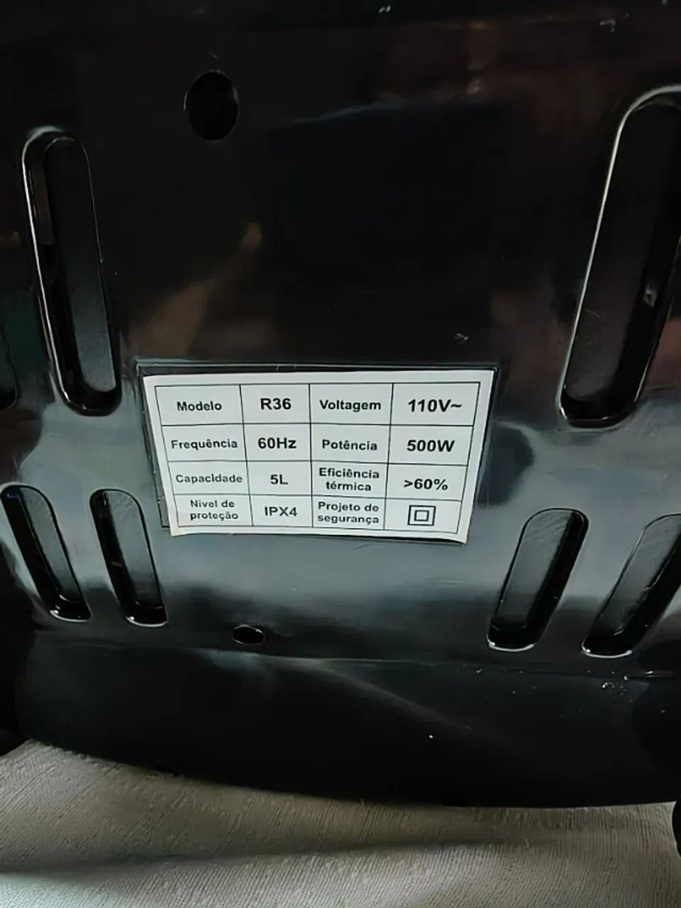Massageador p/ Pés SPA R 36 110 Volts - ACTE - Branco/Preto - Foto 5