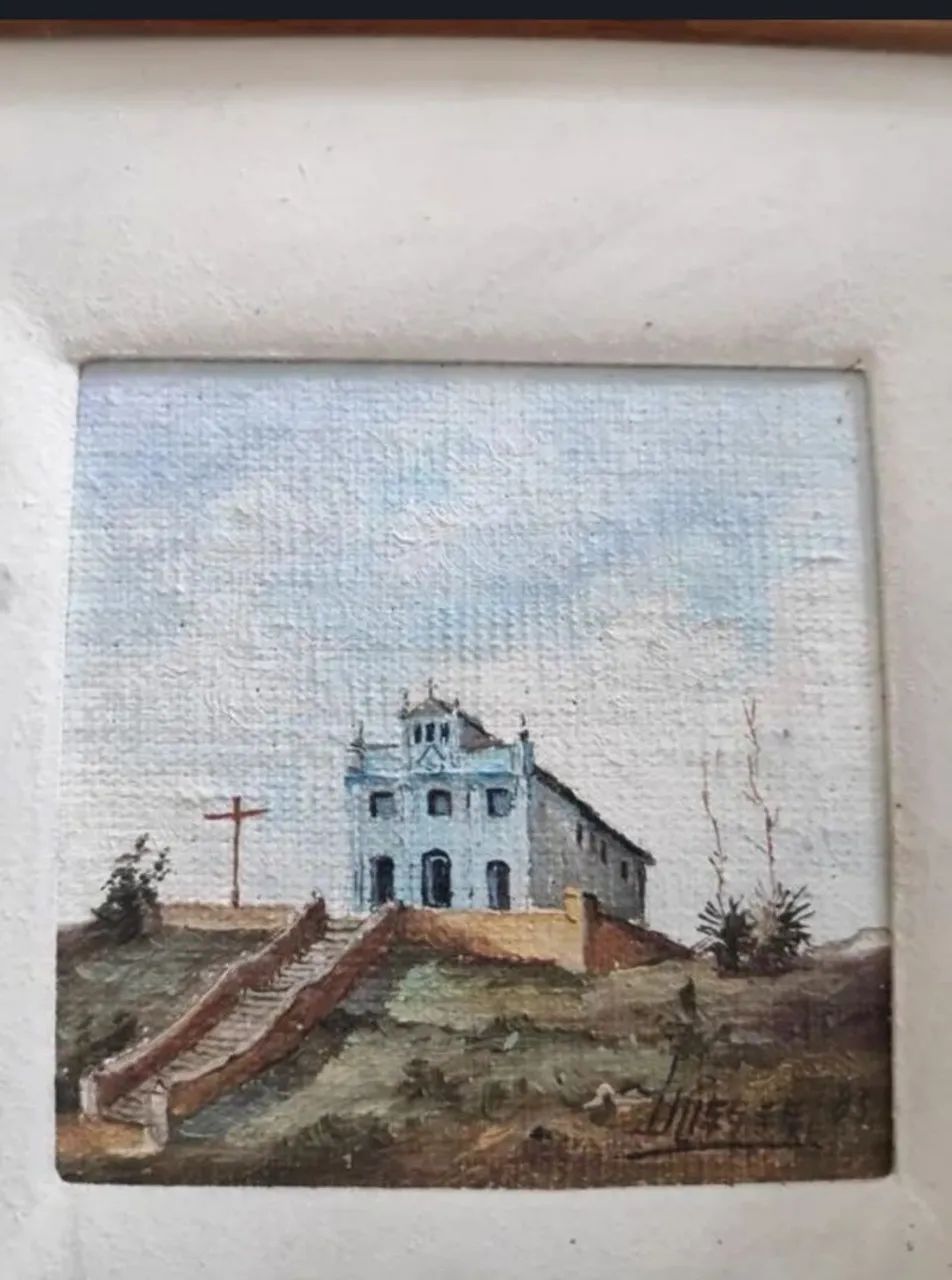 Pintura em tela de igreja - Foto 2