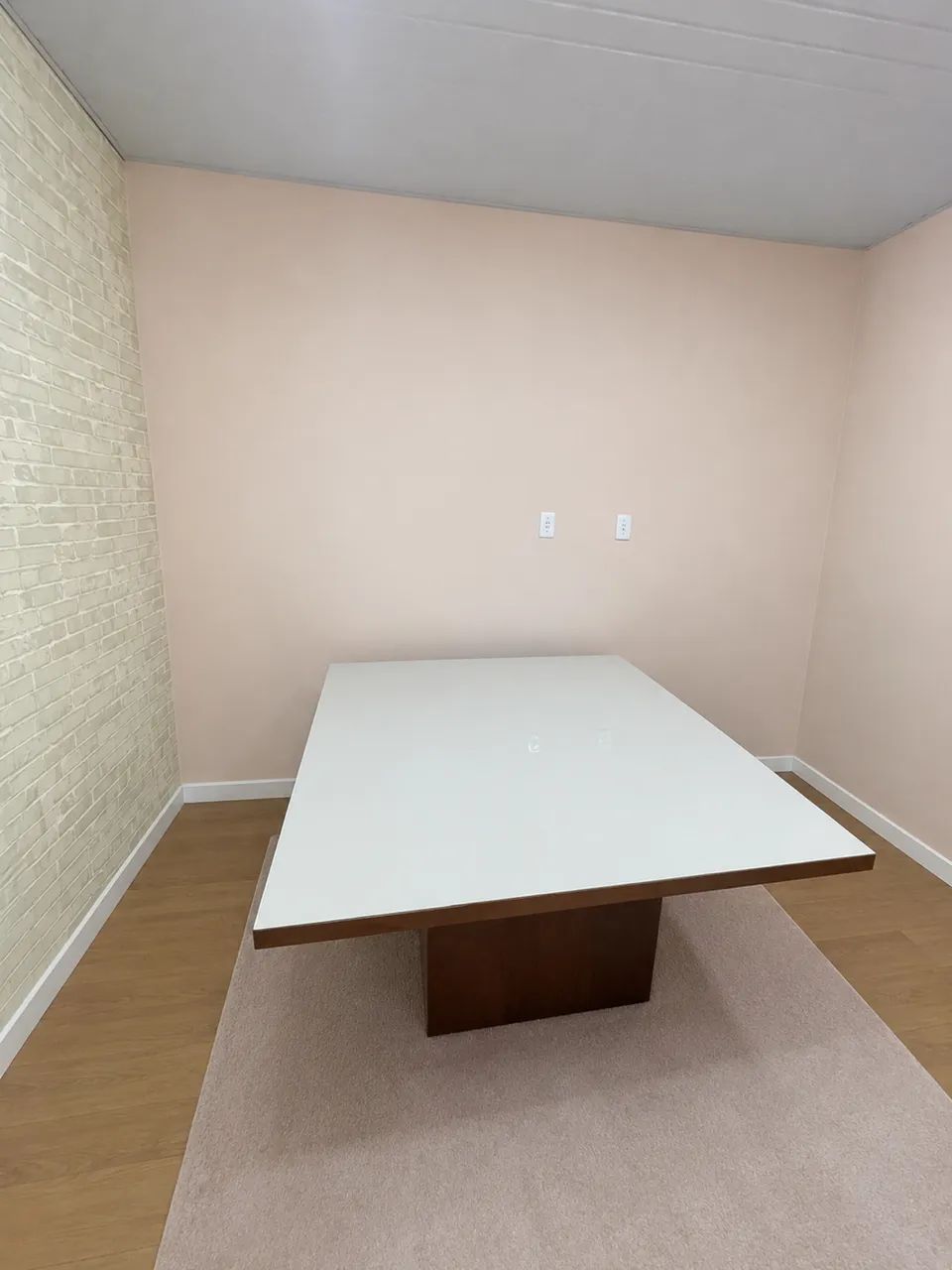 Mesa jantar de madeira maciça 8 lugares