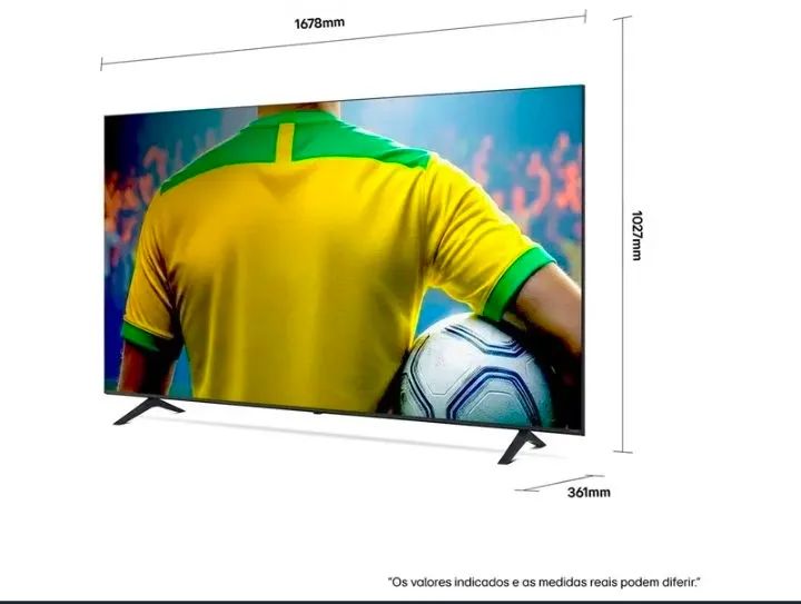 TV LG SMART 75POL ZERA - Foto 5