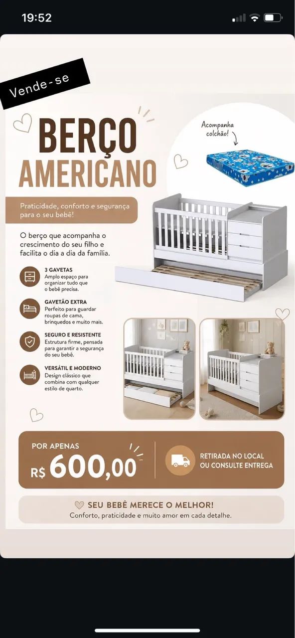 Berço americano 