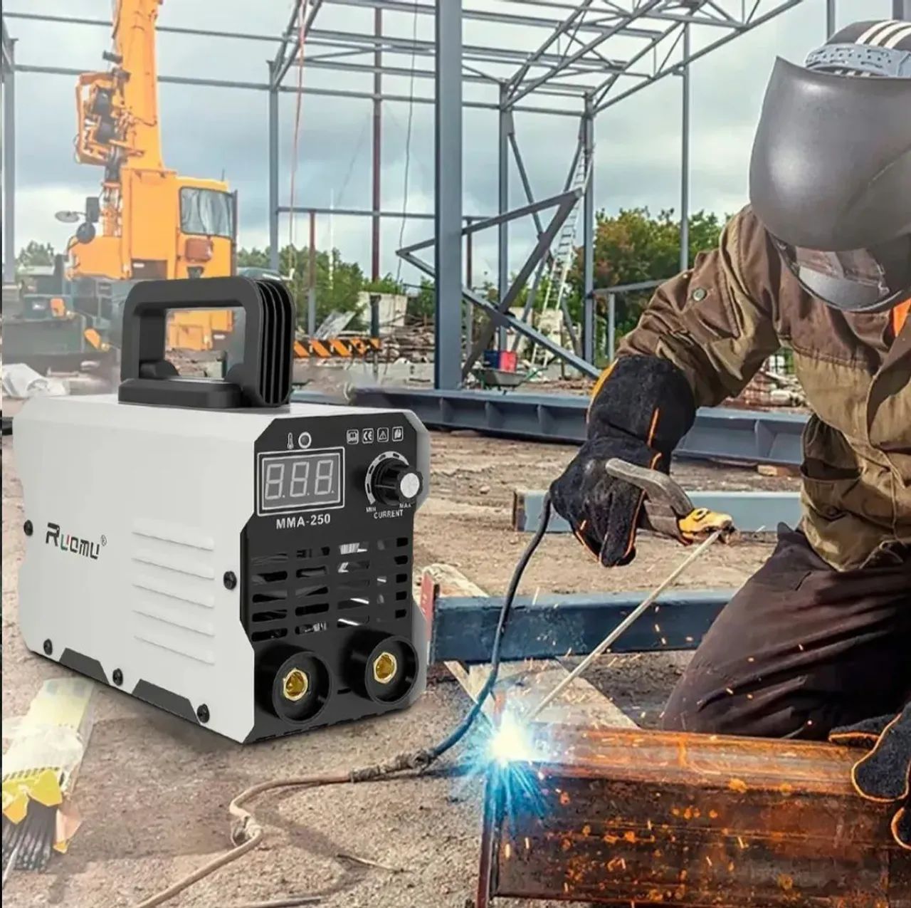 Máquina De Solda Inversora MMA 250A Sem Gás - Foto 3