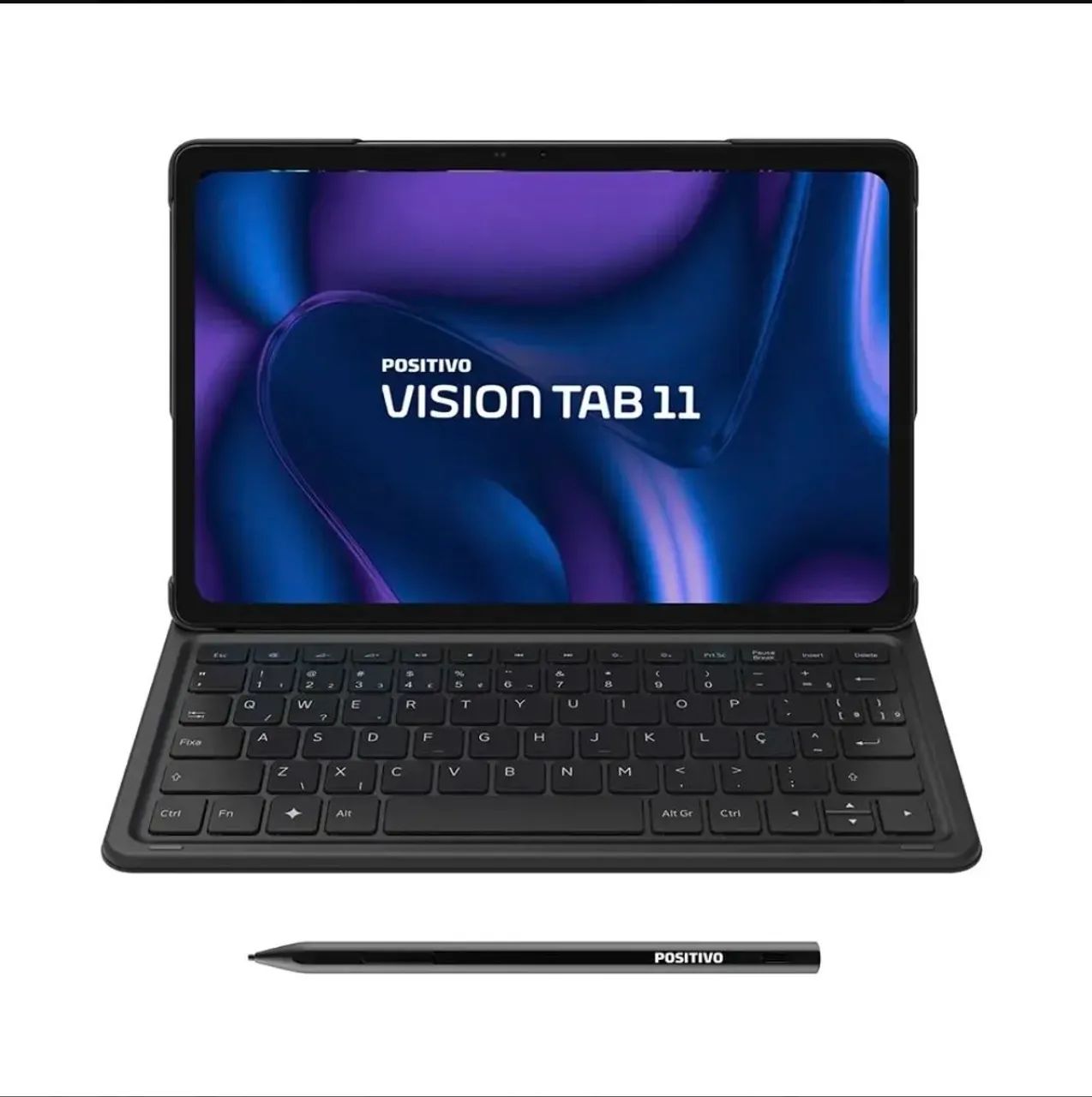 Tablet Positivo Vision TAB 11 de 128GB e 4RAM Com capa, teclado e caneta Android 16  - Foto 3