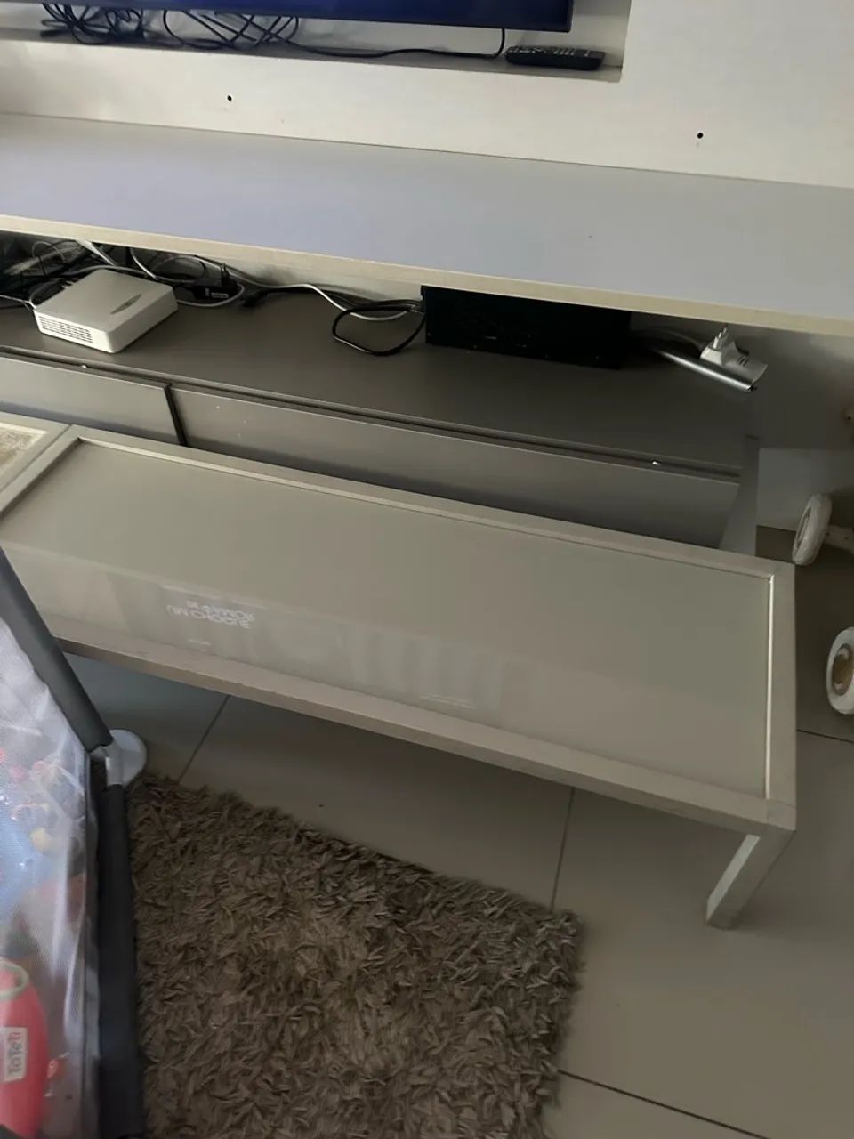 Centro de Mesa laqueado com vidro  - Foto 2