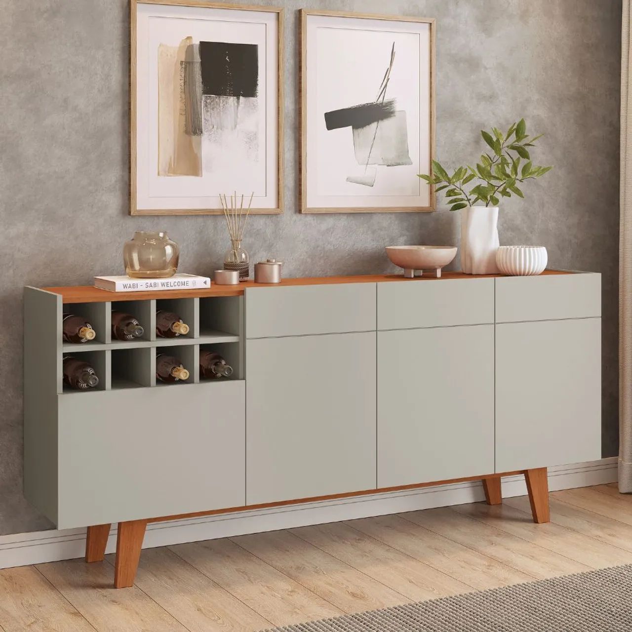 BUFFET MAVAULAR 100% MDF 1.80