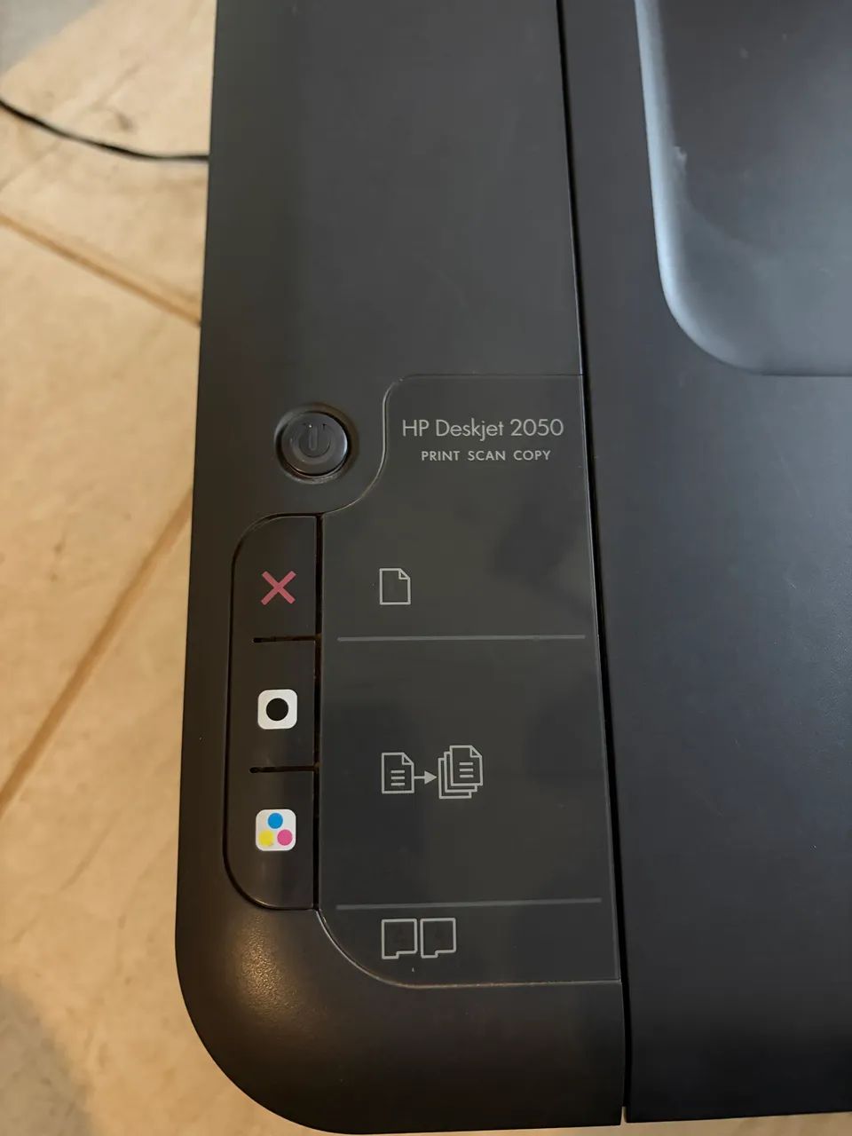 Impressora HP Deskjet 2050 + Cabo USB + Fonte - Foto 2