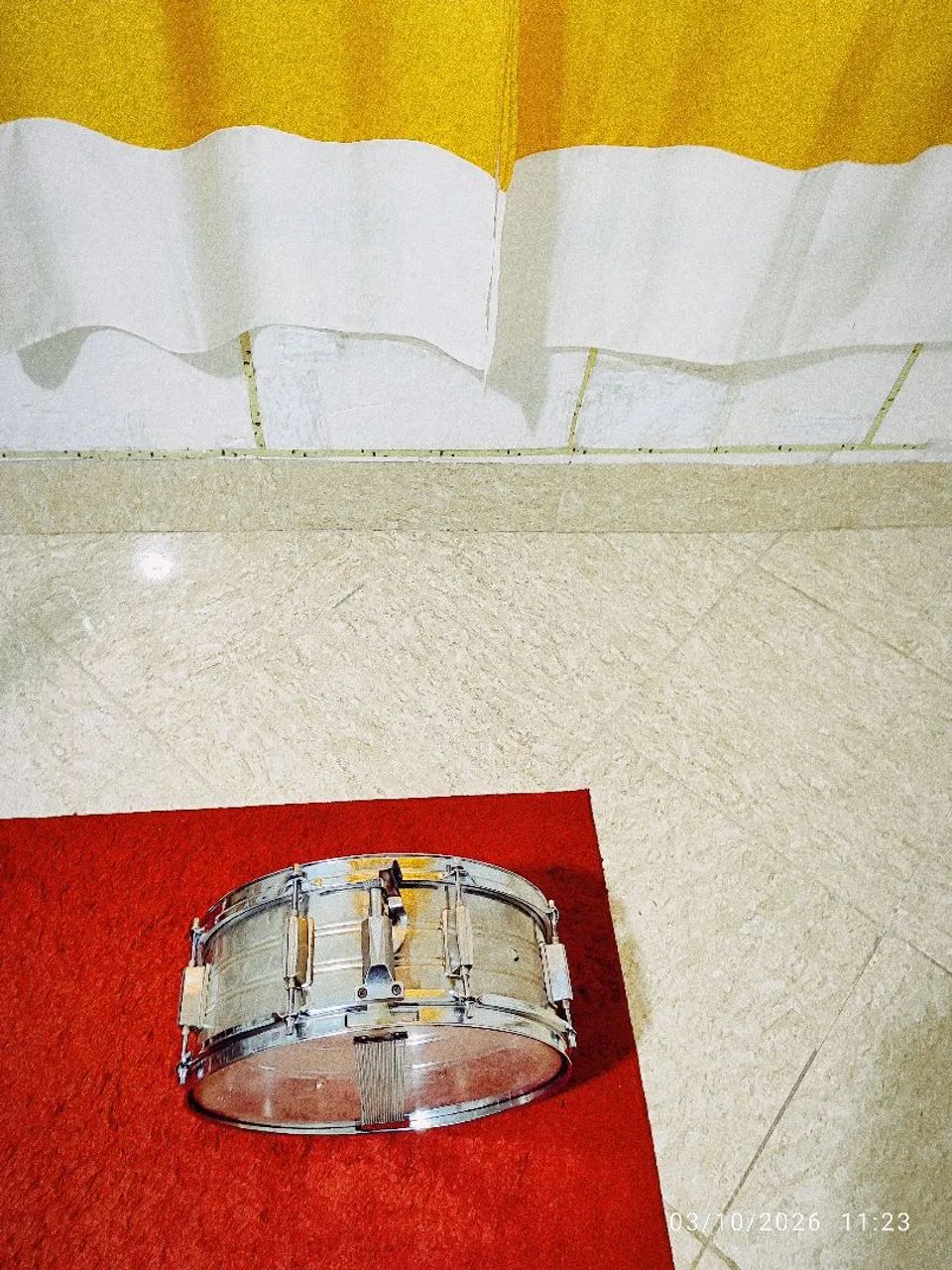 Caixa de bateria 14 polegadas 8 afinação usada top - Foto 5