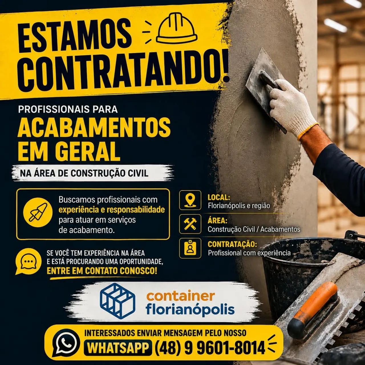 ESTAMOS CONTRATANDO - *leia a descrição *