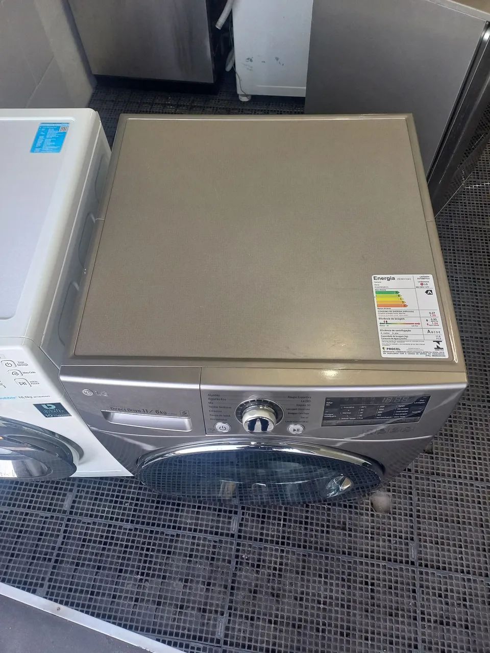 Lava e seca lg 11kilos inox - Foto 4
