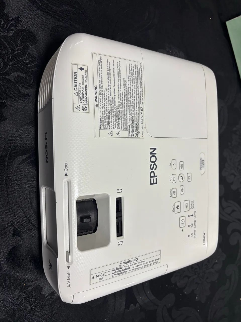 Projetor Epson Powerlite E20 Xga 3400 Lumens - Foto 5