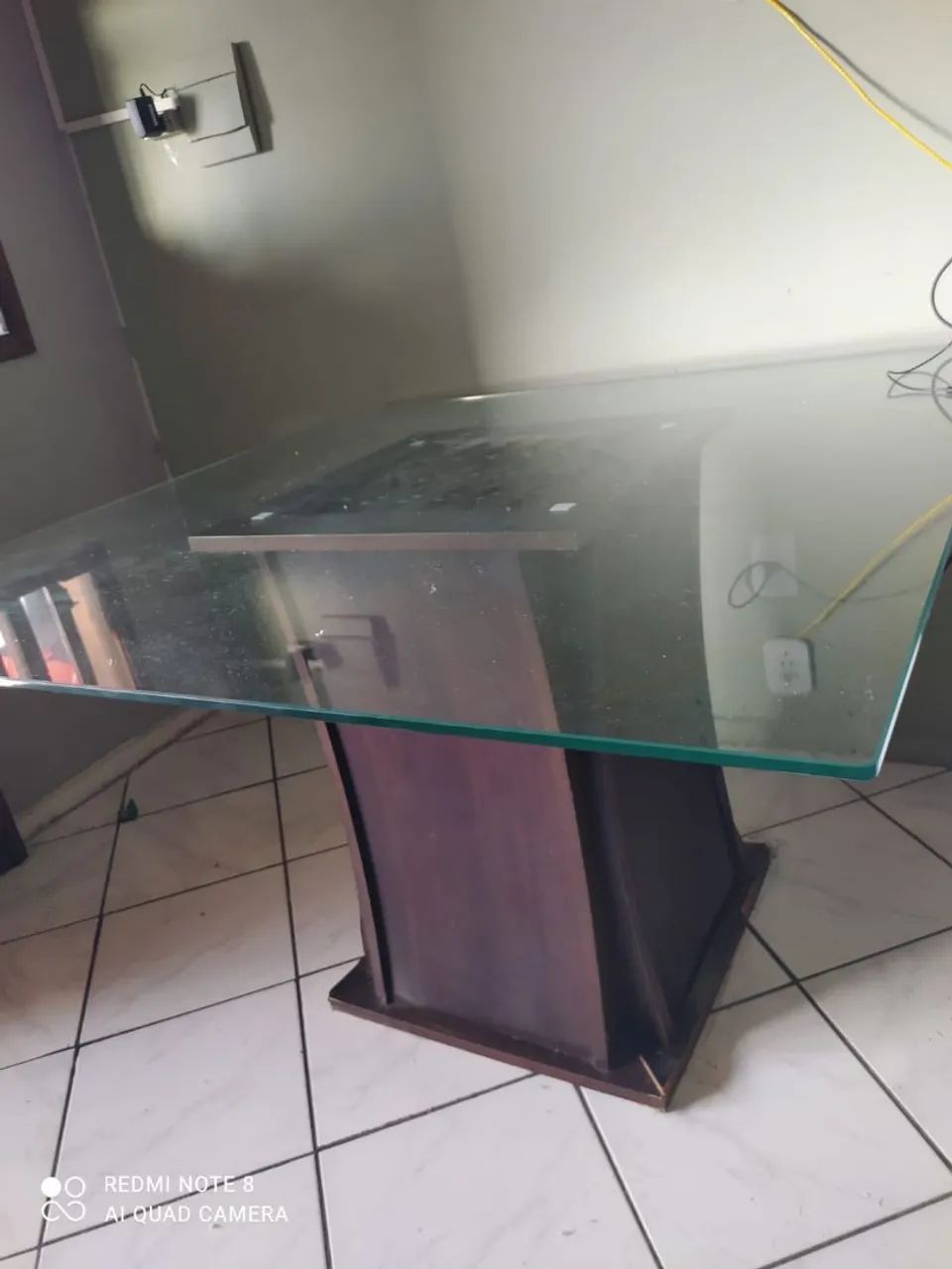 Vendo tampo de Vidro para Mesa de Jantar - Foto 2