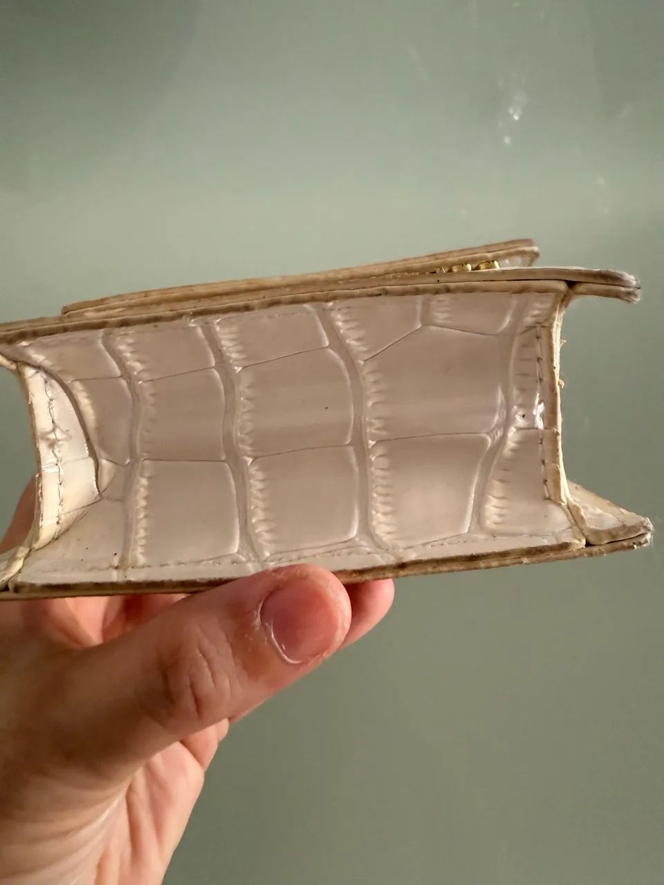 Mini bolsa branca  - Foto 2