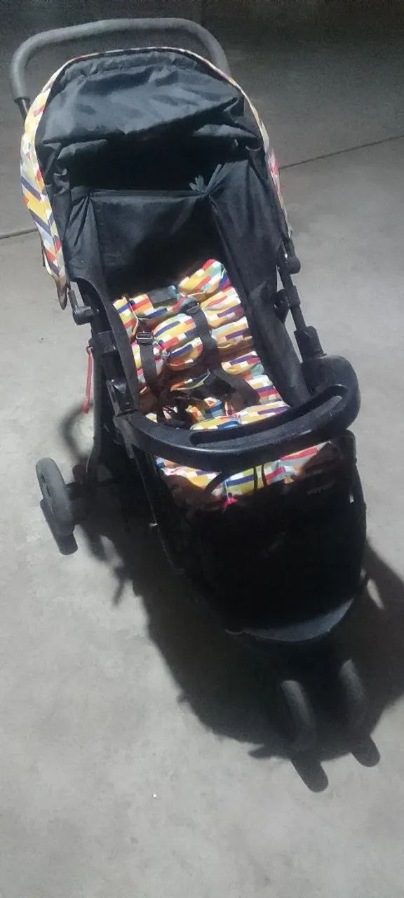Carrinho de bebê voyage + velotrol