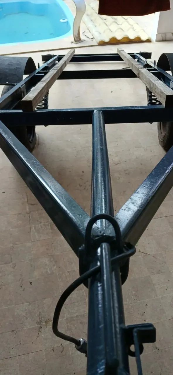 Carretinha Reboque Com até 5 metros