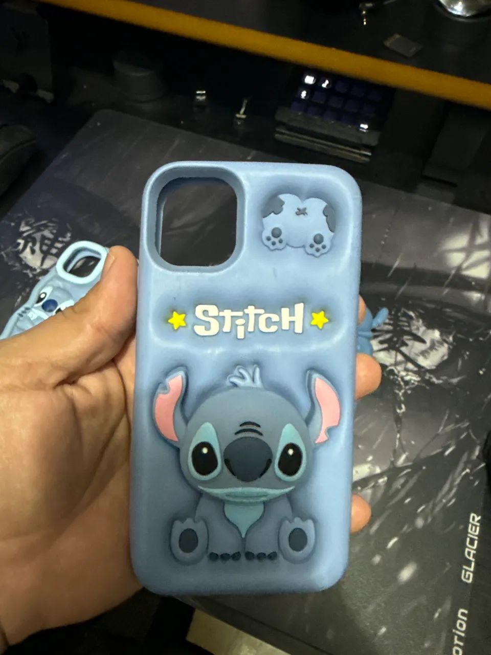 Capa 3D Stitch para iPhone 11 Antichoque Proteção Completa - Foto 4