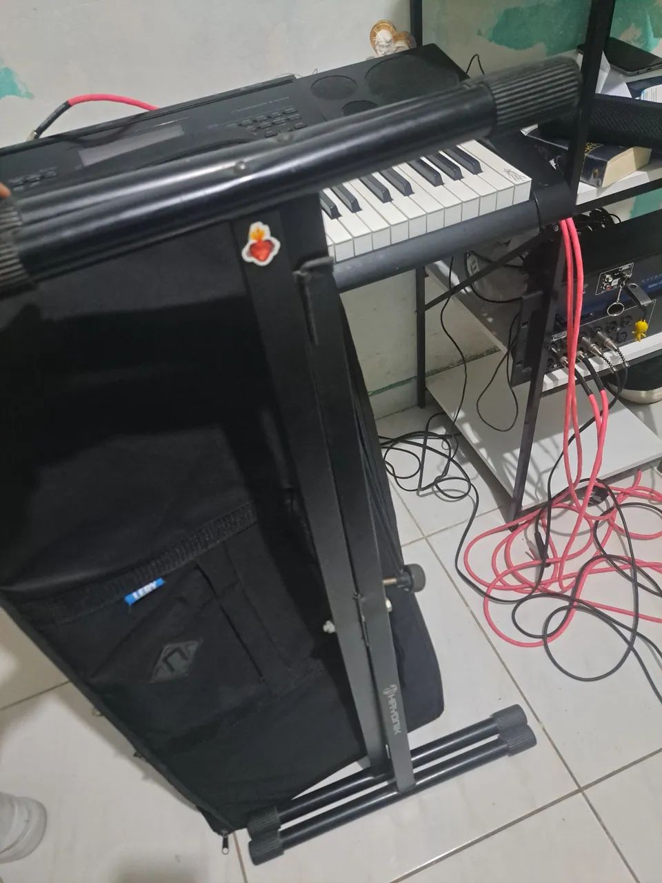 VENDO TECLADO CTK 6200 - ENVIO COM CASE, PEDESTAL E PEDAL