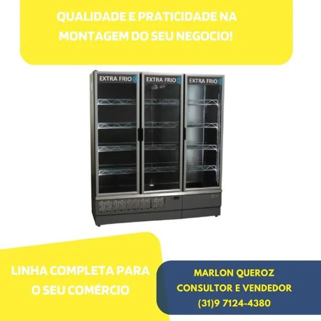 Freezer Refrigerados 3 Portas Polar 220v