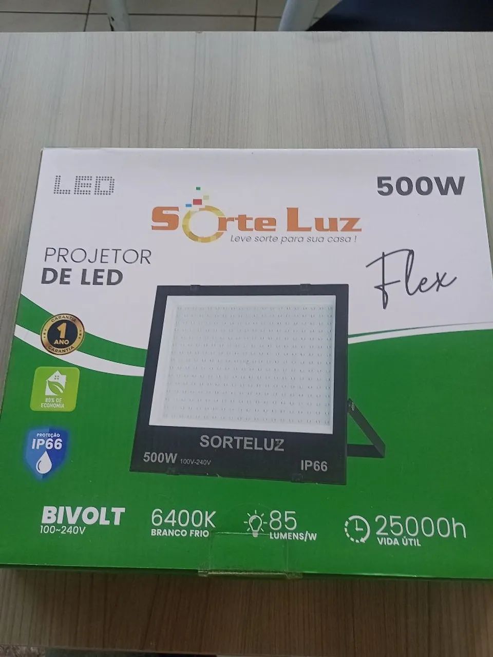 Refletor led de 200w 300w 500w entrega grátis pra João pessoa  - Foto 5