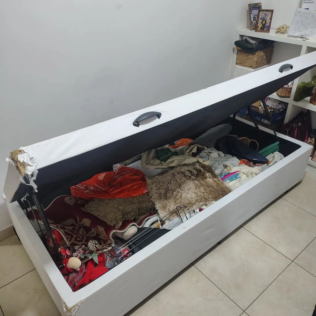 Cama solteiro baú - Foto 2
