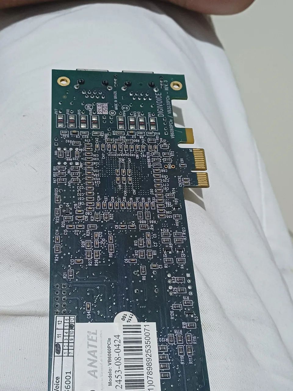Placa De Voice Digivoice Vb6060pci - Foto 2