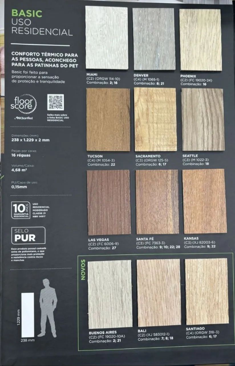 PISO VINÍLICO - BRASÍLIA DF - Foto 3