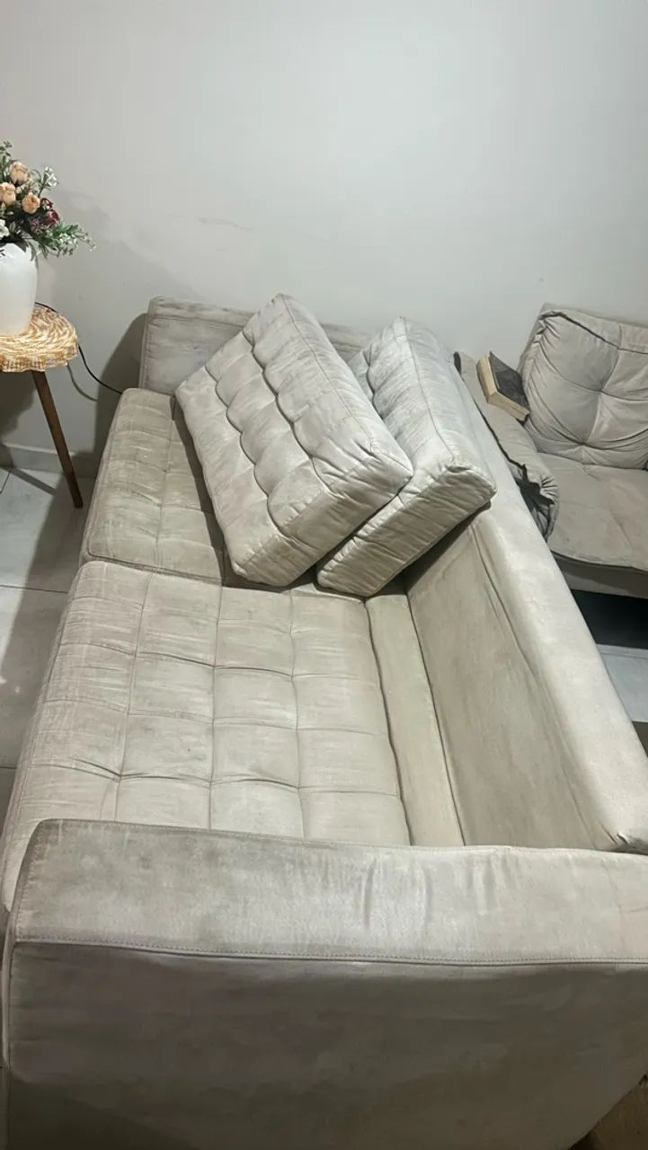 Cama Box + colchão + sofá  - Foto 5
