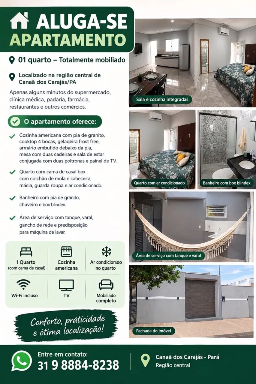 Kitnet mobiliada 
