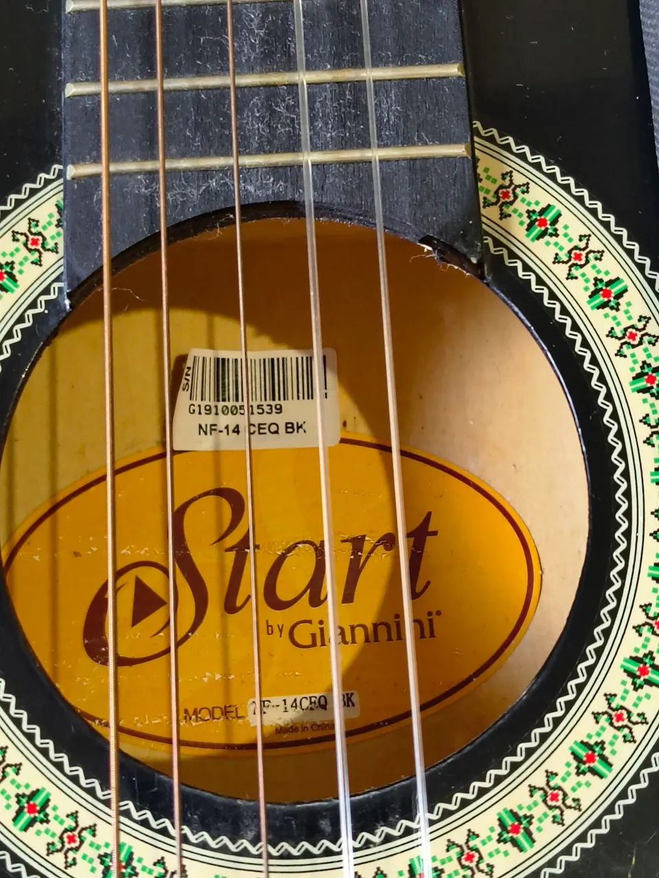 Violão Giannini elétrico nf14 - Foto 2