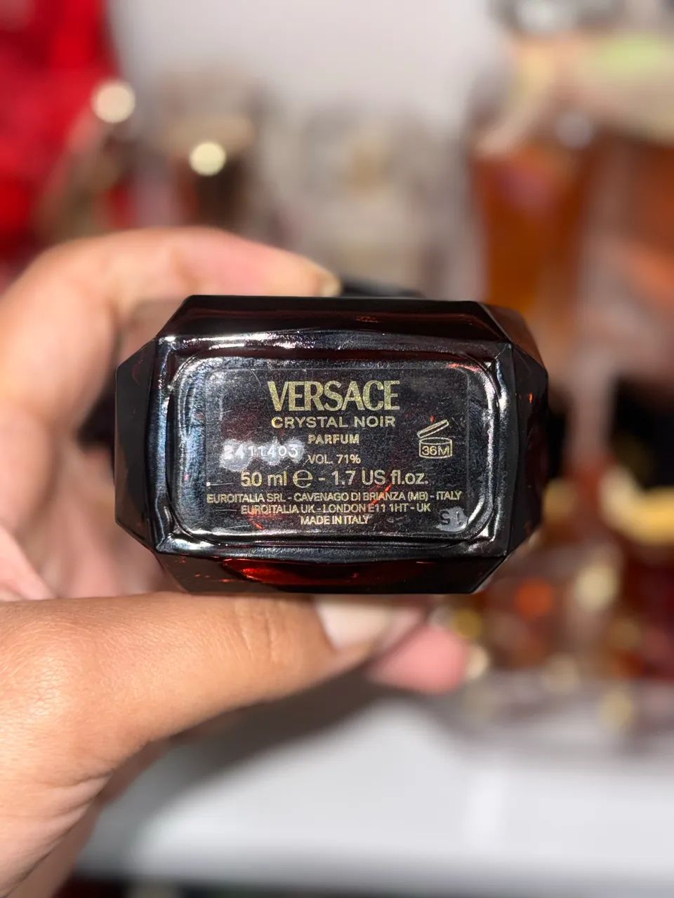 Versace cristal noir parfum 50Ml - Foto 4