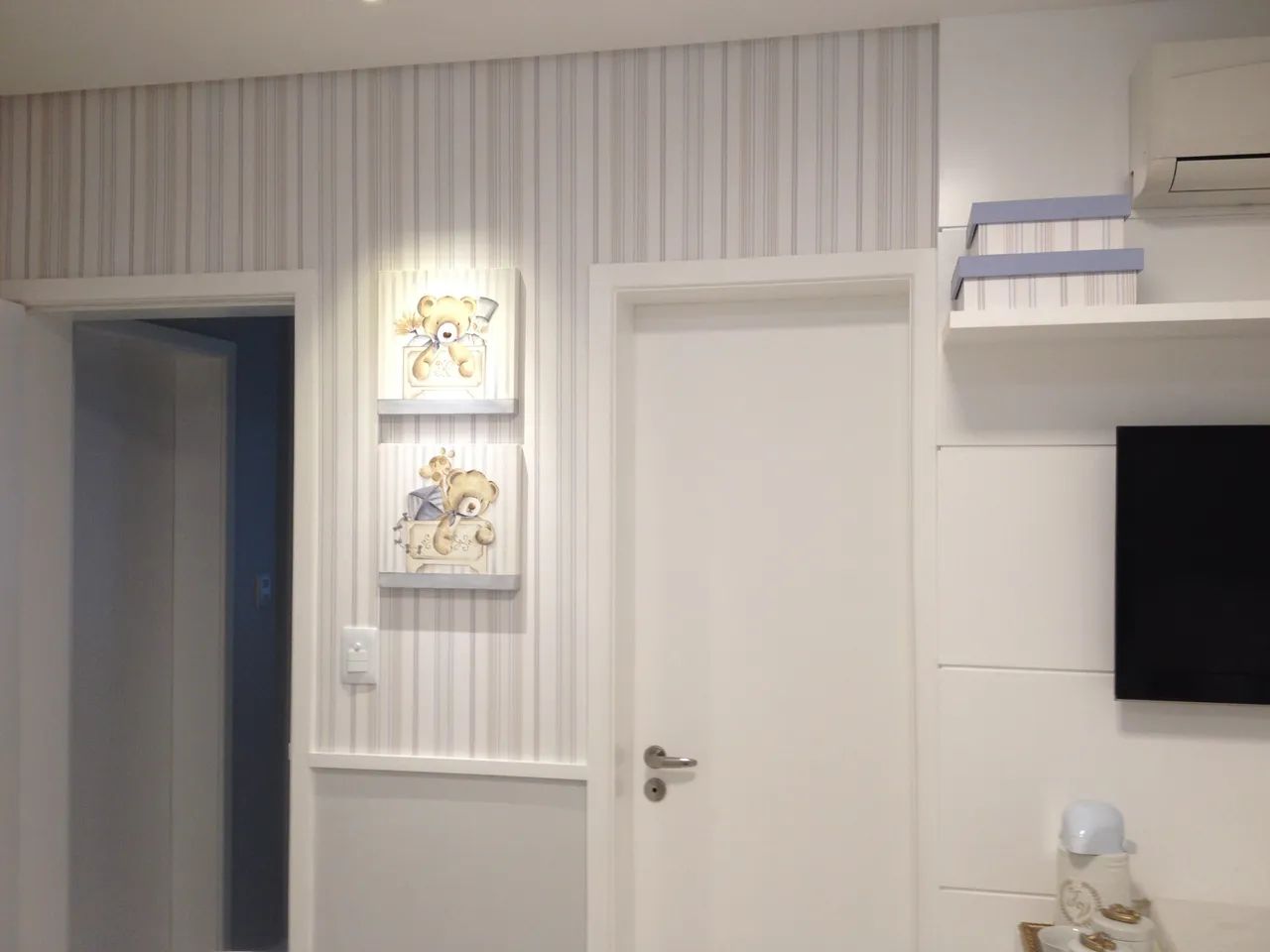 Decoração quadrinhos de bebê 