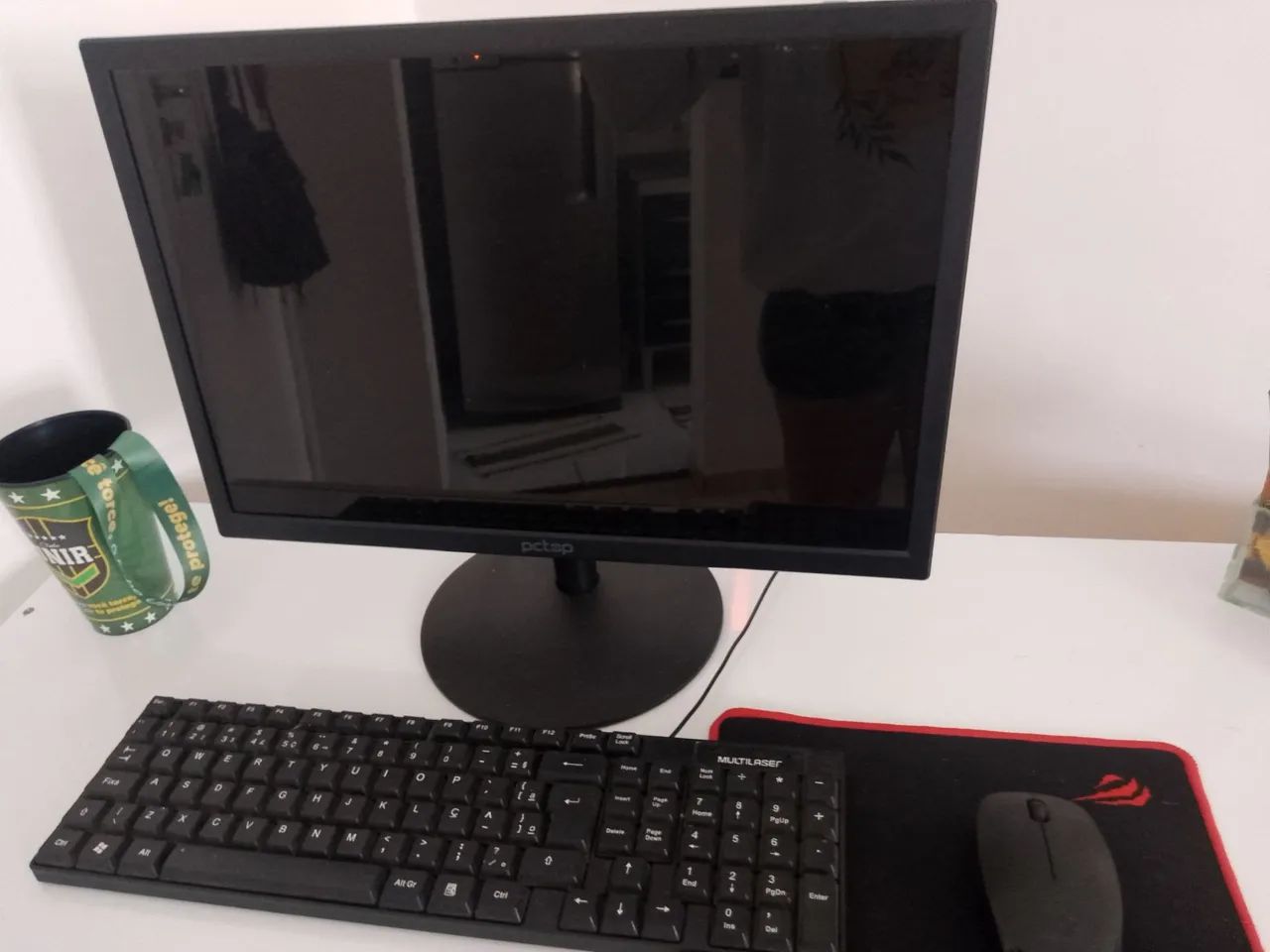 PC completo + leitor de DVD 