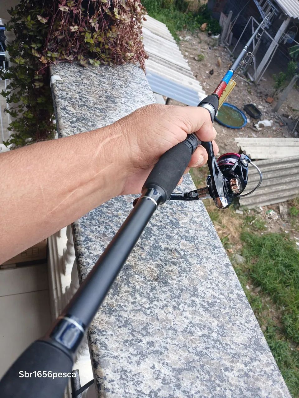 Kit de pesca lamazon molinete - Foto 2