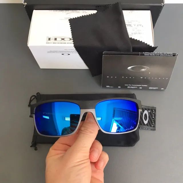 óculos de sol oakley twoface blue - Foto 2