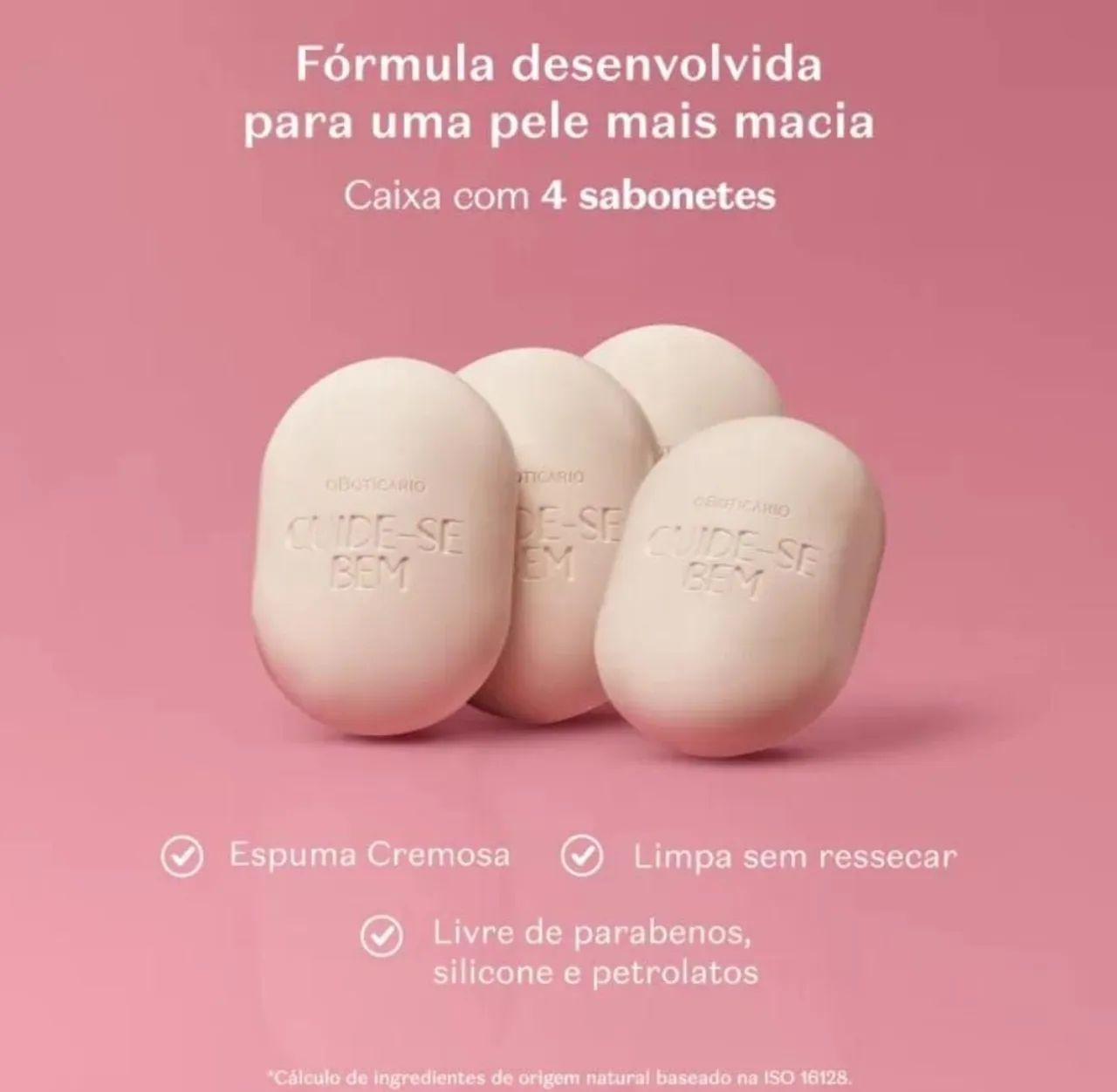 Sabonete Cuide-Bem Deleite 4x80mg - Foto 2