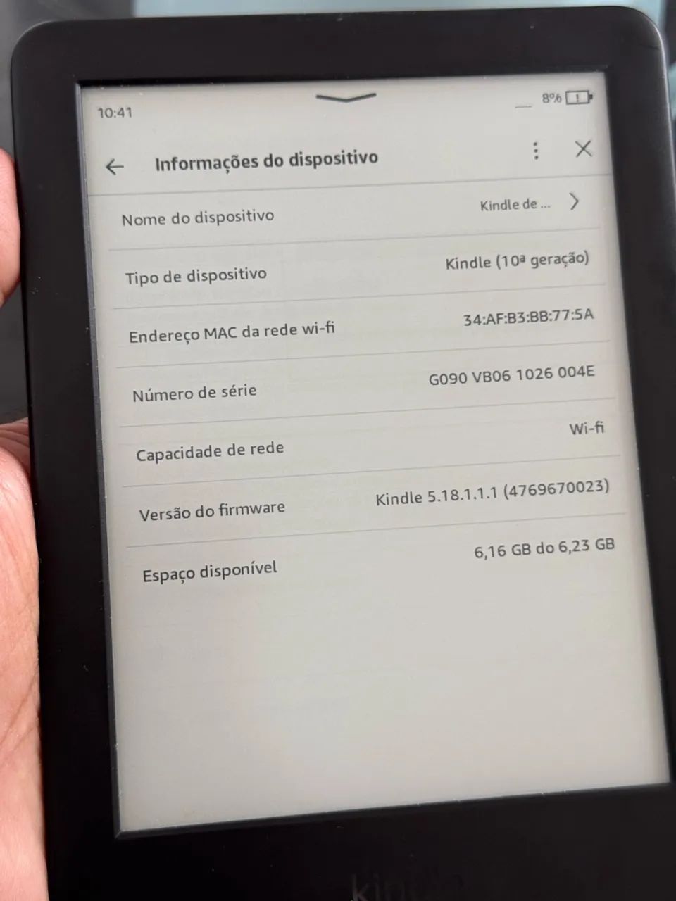 Kindle 10ª geração 6 GB - Foto 3