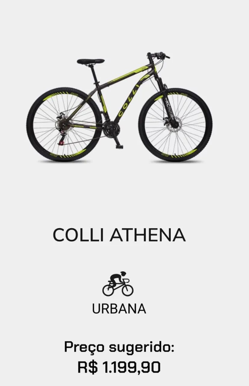 Bicicleta Colli Athena  - Foto 2