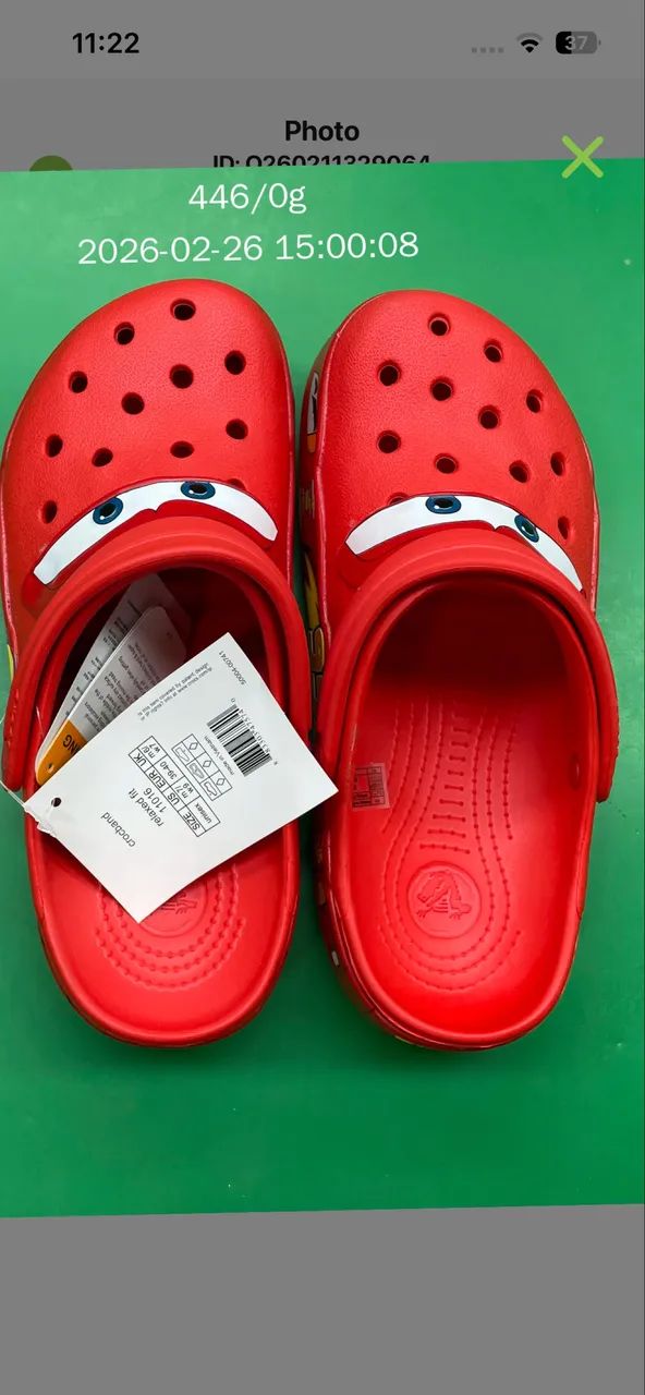 Crocs Relâmpago mcqueen - Foto 2