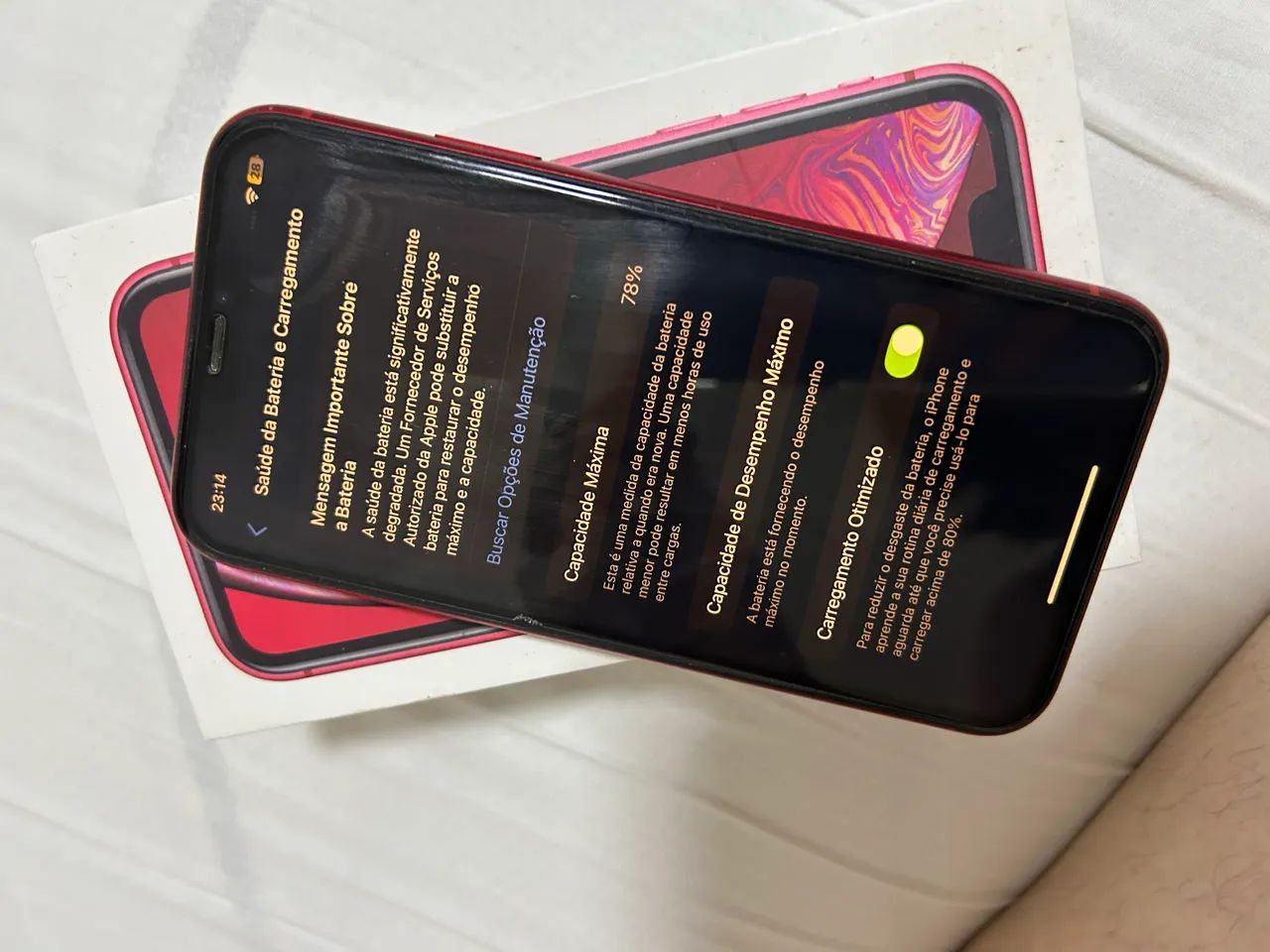 Iphone XR 64gb vermelho - Celulares e Smartphones - Ajuda de Cima