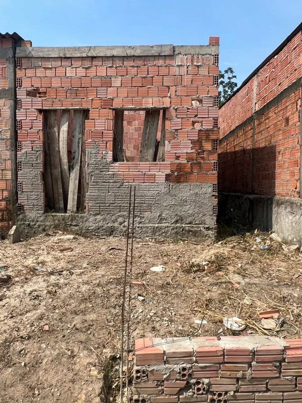 Terreno a venda - casa em construção  - Foto 2