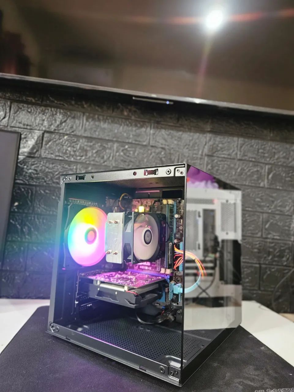 PC I5 COM RX 550 4GB E COM SSD RODA JOGOS - Foto 5