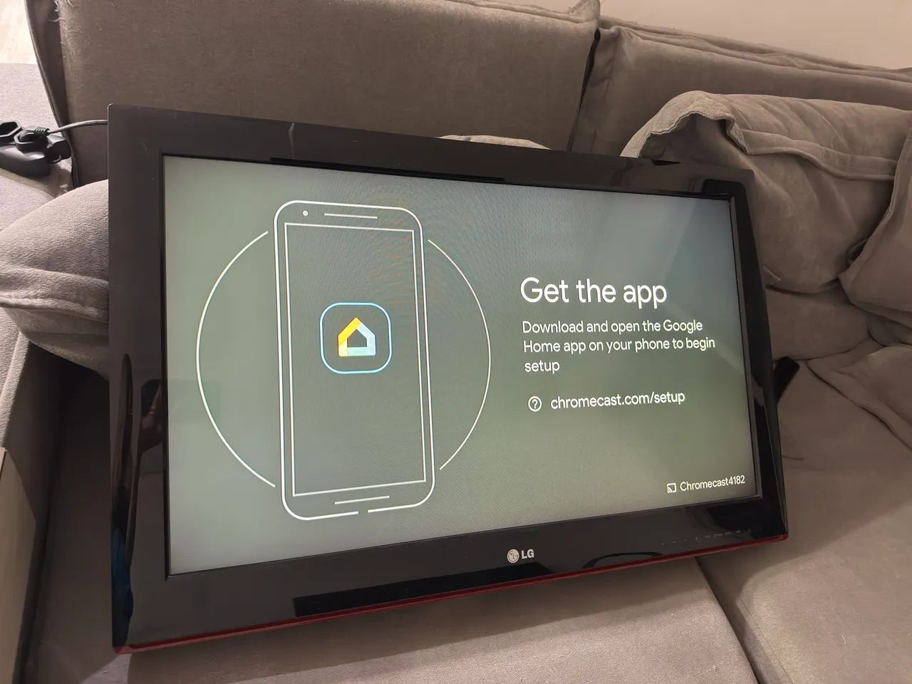 TV LG 32 + Chromecast funcionando perfeitamente!