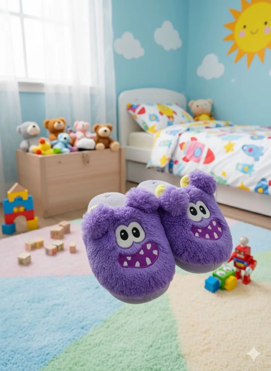 Pantufa infantil cacau show