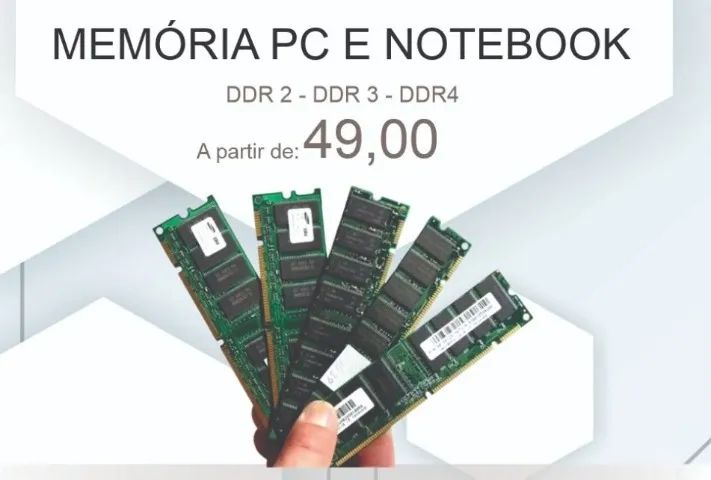 Memorias ddr 2 ddr3 ddr4