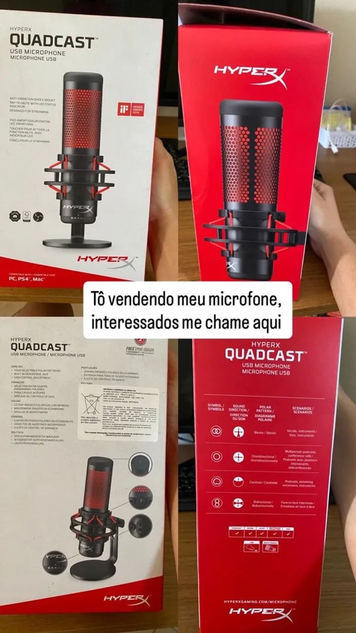 Micro e HyperX Red